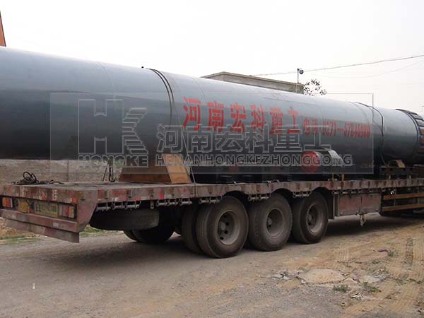 發(fā)往鄂爾多斯頁巖陶?；剞D(zhuǎn)窯發(fā)貨現(xiàn)場